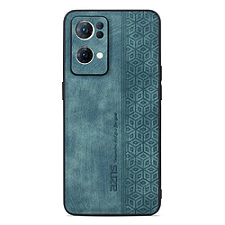 Coque en TPU + PU AZNS anti-chute pour votre Oppo Reno7 Pro 5G - vert