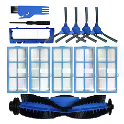 Kit de filtres pour nettoyage de pièces Irobot, Kit de brosses latérales pour Eufy Robovac, remplacement de brosses latérales