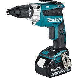 Makita Visseuses bardage 18 V Li-Ion 5 Ah DFS251RTJ Visseuses bardage 18 V Li-Ion 5 Ah MAKITA DFS251RTJ - Embrayage silencieux - Couple élevé