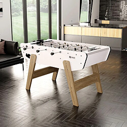 SOKKER Baby-foot de Bar Coliseum avec barres télescopiques et 3 Balles Lièges Inclus 153 x 75 x 90 cm