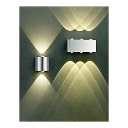 Avis Applique Moderne 2 Lumières Up & Down Nickel Mat 3000K