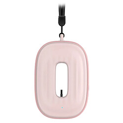 Collier Purificateur D'air Portable Désodorisant Portable Ion Négatif Rose pas cher