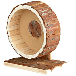 TRIXIE Roue d'exercice pour rongeur Natural Living 20 cm Bois