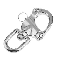 Manille mousqueton pivotante inox 316 pour bateau de plaisance marine 124mm pas cher