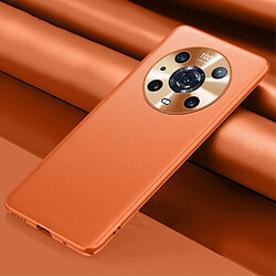 Coque en TPU + PU antichoc orange pour votre Honor Magic4 Pro