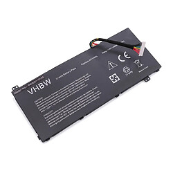 vhbw Li-Polymer Batterie 4600mAh (11.4V) pour ordinateur, notebook Acer Aspire V15 Nitro, VN7, VN7-571, VN7-571G, VN7-591, VN7-591G comme AC14A8L.