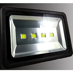 Tradex LED 200W NOIR INDUSTRIEL HAUTE LUMINOSITÉ LUMIÈRE BLANCHE