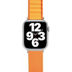 Bracelet Boucle alpine compatible avec Apple Watch 42-44-45-49mm Orange Bigben