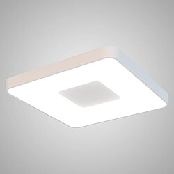 Inspired Coin Plafond Carré 100W LED Avec Télécommande 2700K-5000K, 6000lm, Blanc, 3 ans de Garantie