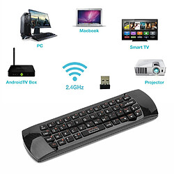 Universal Télécommande i25A Mini Clavier Air Mouse avec 2,4 G Wireless French Smart TV Box IPTV HTPC |