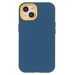 Coque en TPU antichoc, caoutchouté, anti-empreinte digitale saphire pour votre iPhone 13 6.1 pouces