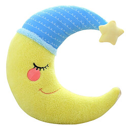 Universal Série Sky Peluche Peluche Cartoon Moon Peluche Coussin Mignon Coussin de canapé Cadeau d'anniversaire pour les enfants | Oreiller en peluche (15 * 40cm)