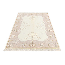 Avis Vidal Tapis de laine 183x124 beige Darya