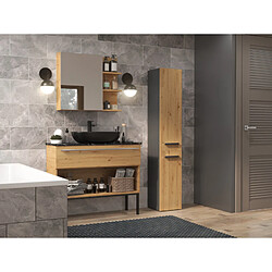 Avis Vivaldi Colonne de Salle de Bain Nelis Anthracite Chene Artisan 31 cm