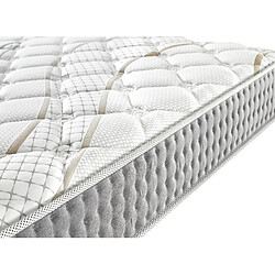 Sensoreve Matelas Essem 140x200cm RESSORTS ENSACHÉS individuellement - Épaisseur 25cm- Indépendance de couchage pas cher