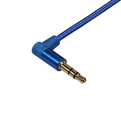 Acheter Câble de câble audio stéréo mâle à mâle de 3,5 mm pour voiture stéréo de téléphone portable 2.0M