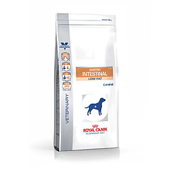 Croquettes Royal Canin Veterinary Diet Gastro Intestinal Low Fat pour chiens 12 Boîtes de 410 g