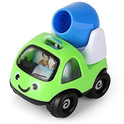 Universal Inerne de voitures pour enfants Inertia Model Engineering Car Boy Girl Girl Educational Toy Gift (8.5 * 7 * 9cm) (vert)