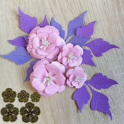 Avis Wewoo 3D fleur série couteau moule bricolage livre de coupe album carte de voeux faire