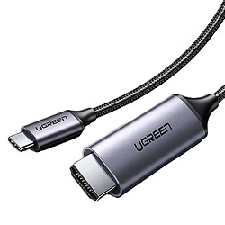 Universal USB C câble HDMI type C vers HDMI 3 PC portables Apple Huawei Mate 30 Pro USB C adaptateur HDMI type USB C HDMI | câble HDMI type | câble HDMI vers HDMI (noir)