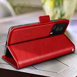 Acheter Avizar Étui Folio pour Xiaomi 13 Lite porte-cartes amovible languette magnétique rouge