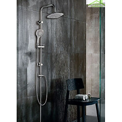 Avis Karag Set de douche murale GIOTA avec douchette en chrome