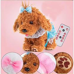 Universal Peluche Reality Teddy Dog Lucky Campbell Interactive Peluche, jouet électronique cadeau poupée jouet enfant cadeau 30 cm | Oreiller en peluche