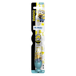 Tinokou Brosse à dents Lumineuse Enfant Les Minions avec Ventouse Multicolore