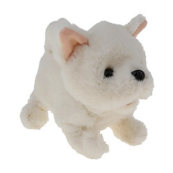 Acheter Peluche électronique Pour Chien Jouets En Peluche Marcher Et Aboyer Chiot Jouet Pour Chien Blanc