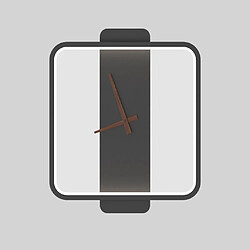 Avis Horloge Murale Moderne De Lampe à LED Mécanisme De Quartz Silencieux Minimaliste, Carré Noir De Décor à La Maison