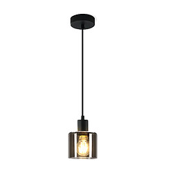 NETTLIFE Suspension fer Diam.11cm E27 Max.40w Noir Vintage 1 Ampoule Lampe de Salle à Manger Lampe à Suspension Industrielle Rétro pour Salon Hôtel 