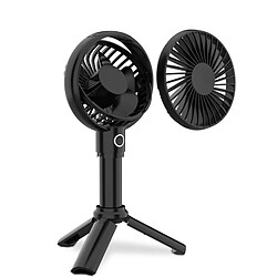 Avis Universal 2 x 1 mini ventilateur de bureau portatif USB 40 degrés de rotation 3 vitesses support mobile créatif ventilateur de refroidissement | Ventilateur