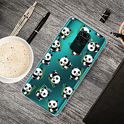 Coque en TPU impression de motifs Panda pour votre Xiaomi Redmi Note 9