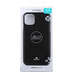 Acheter Wewoo Coque Souple JELLY TPU anti-choc et anti-rayures pour iPhone 11 Noir