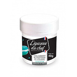 Scrapcooking Colorant alimentaire en poudre turquoise 40 g