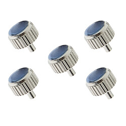 Tuyau long 5mm de bout plat en acier de pièces de rechange de montre 5PCS pas cher