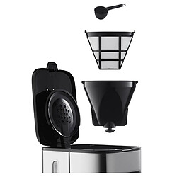 Cafetière filtre programmable 15 tasses 1000w - cfp210 - SIMEO