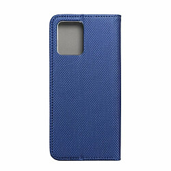 Etui en simili cuir pour MOTOROLA MOTO G53 5G marine