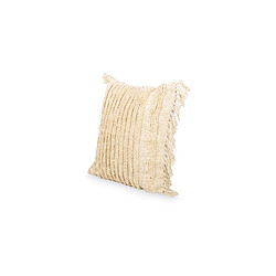 ICONIK INTERIOR Coussin de style boho Bali - Housse et Rembourrage inclus - Greta Crème