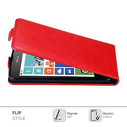 Cadorabo Coque Nokia Lumia 630 / 635 Etui en Rouge