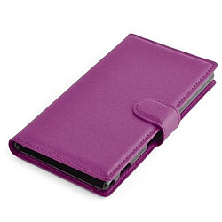 Avis Cadorabo Coque Sony Xperia M2 / M2 AQUA Etui en Violet