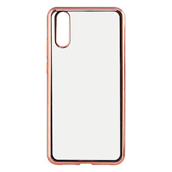 Avis Totalcadeau Coque de protection compatible Huawei P20 Flex Metal TPU Flexible Couleur - Or Rose pas cher