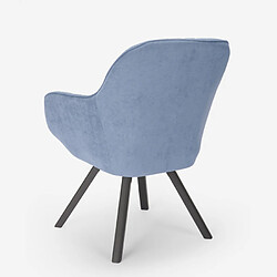 Acheter Ahd Amazing Home Design Chaise pivotante cuisine salle à manger design moderne Tandil | Bleu