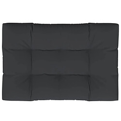 Maison Chic Coussin Confort | pouf | Coussin de palette noir 120x80x12 cm tissu -GKD80682