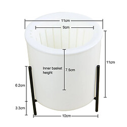 Avis Wewoo Pot de fleur absorbant l'eau automatique de de de planteur de 110mm ppavec l'étagère