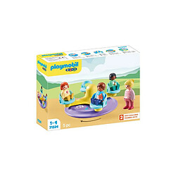 Playmobil® Playmobil 1.2.3 71324 Enfants et tourniquet 1.2.3