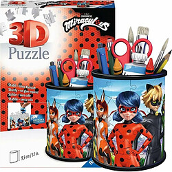 Ravensburger Pot a crayons puzzle 3D - miraculous pas cher