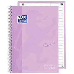 Avis Cahier Oxford EUROPEANBOOK 1 Lavande Gâteau A4+ 80 Volets 5 Pièces (2 Unités)