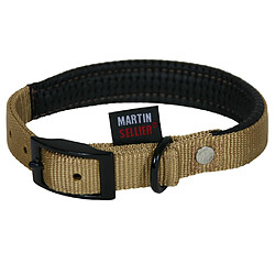 Collier Confort de 16-35cm pour Chien - Martin Sellier - Beige