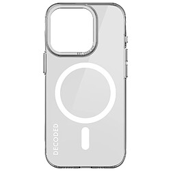 Coque MagSafe pour iPhone 15 Pro Max Rigide Decoded Clear Case Transparent